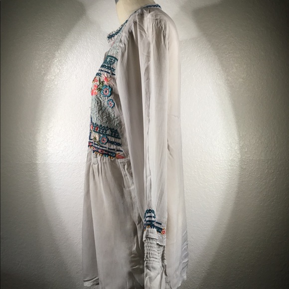 Johnny Was Midsommar Scandinav Tunic Size S NWT - Picture 3 of 5
